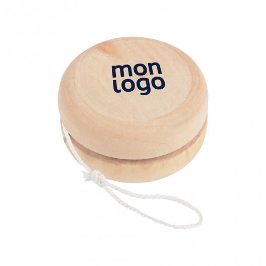 YO YO EN BOIS PUBLICITAIRE 'SATURNIN'