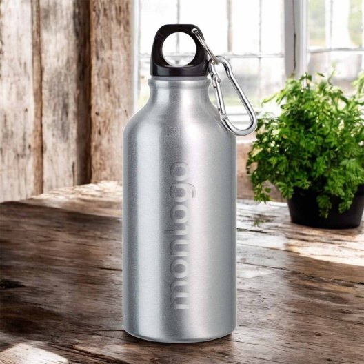 GOURDE PERSONNALISABLE EN MÉTAL 400 ML 'EVEREST'