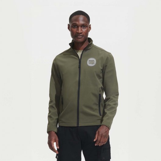 VESTE SOFTSHELL PERSONNALISÉE HOMME 'RACE' 280 GR/M²