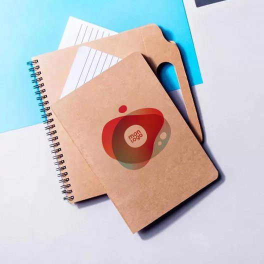 CARNET RECYCLÉ PUBLICITAIRE A5 'ISIS'