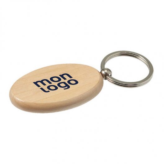 PORTE CLÉS PERSONNALISÉ EN BOIS 'WOODIE'