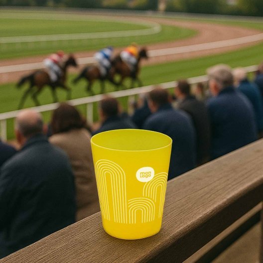 GOBELET REUTILISABLE PERSONNALISABLE 15 CL 'CUP'