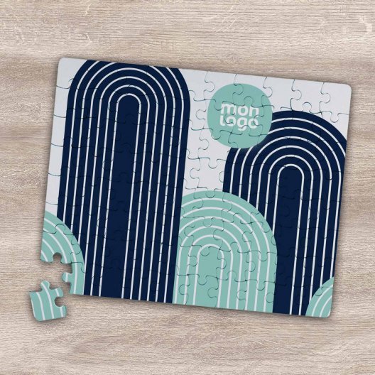 PUZZLE PERSONNALISÉ RECTANGULAIRE 80 PIECES 'RUMA'