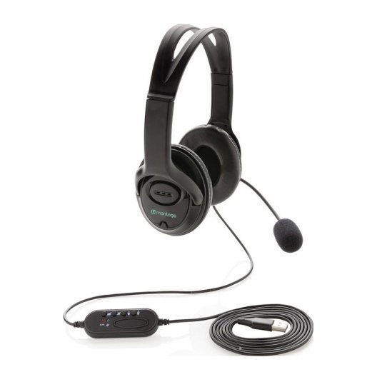 CASQUE AUDIO FILAIRE AVEC MICRO 'GAMMY'