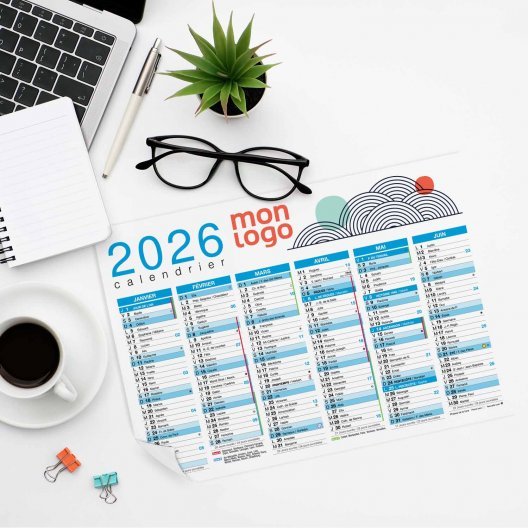 CALENDRIER SOUPLE A2 À A5 'ASTERO'