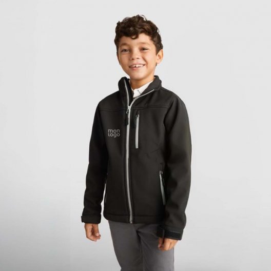 VESTE SOFTSHELL PERSONNALISABLE ENFANT 'ANTARDIDA'
