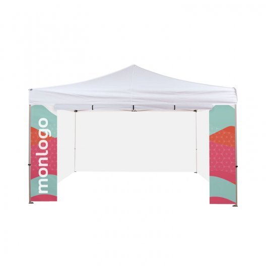 MUR PORTE CENTRALE TENTE PUBLICITAIRE 4.5 X3 "TELTA"