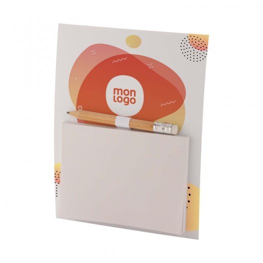 BLOC NOTES AIMANTE PERSONNALISABLE 'AIMAMBLOC IMPRIM'