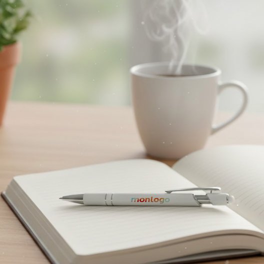 STYLO PERSONNALISABLE BILLE EN METAL 'PRINCY'