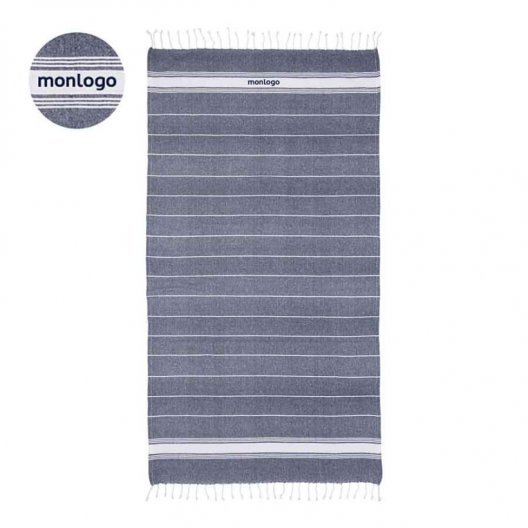 PAREO/FOUTA PERSONNALISABLE 'HORTENSE 180 RPET'