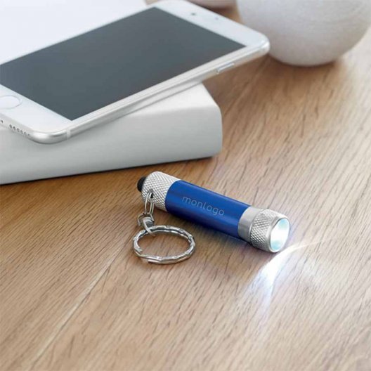 PORTE CLES LAMPE PERSONNALISABLE 'VISTA ONE'