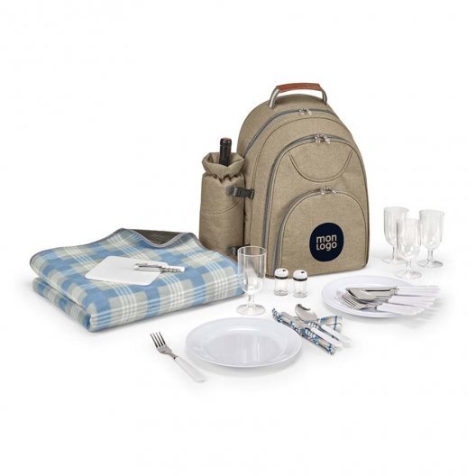 SAC A DOS PIQUE NIQUE ISOTHERME PERSONNALISABLE 'POKRA'