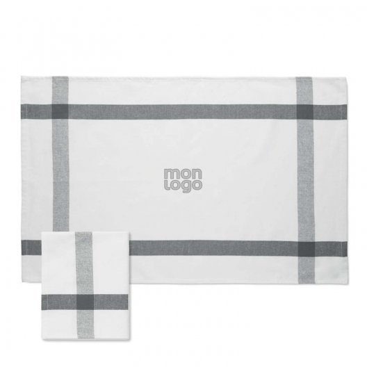 TORCHON CUISINE RECYCLE PERSONNALISABLE 'TEEPY'