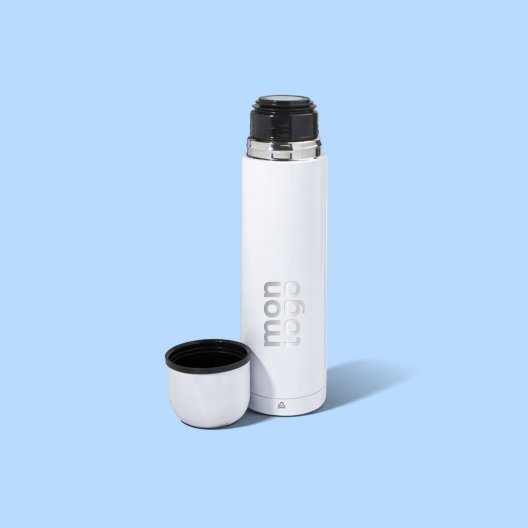 BOUTEILLE ISOTHERME 1L PERSONNALISABLE 'ISOLA RECYCLE'