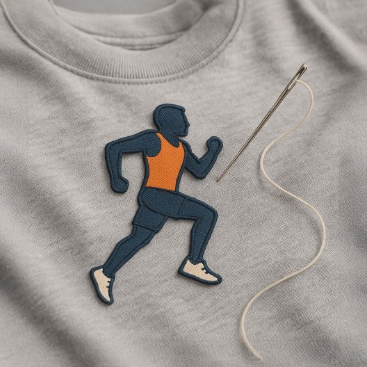 ECUSSON TISSE A COUDRE PERSONNALISABLE  'CRAT'