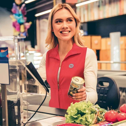 GILET TRAVAIL MIXTE PERSONNALISE 'GILTA'