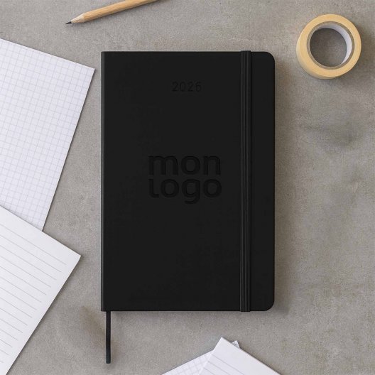 AGENDA SEMAINIER PERSONNALISABLE 'MOLESKINE RIGIDE'