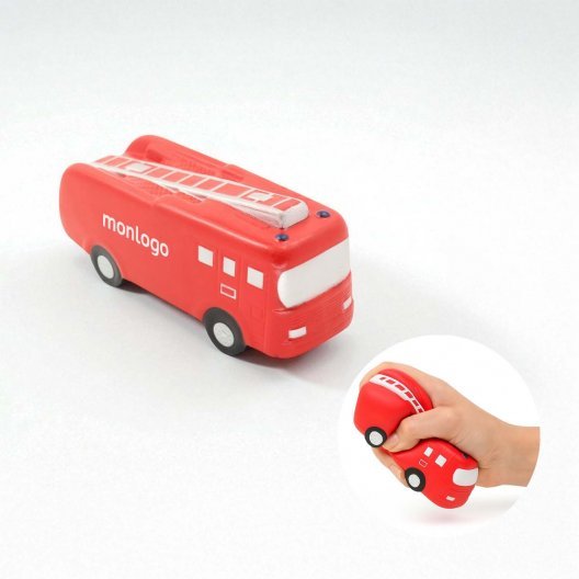ANTISTRESS CAMION PERSONNALISABLE 'STRESSKOOL POMPIER'