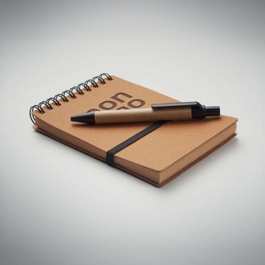 BLOC NOTES PERSONNALISABLE EN CUIR RECYCLE 'LETYOU'