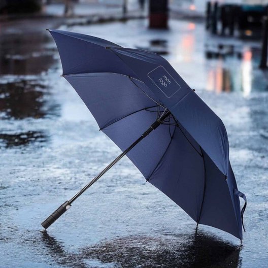 PARAPLUIE DROIT RPET PERSONNALISABLE 'RAVEN'