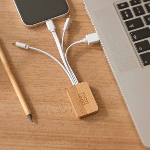 CABLE CHARGE PERSONNALISABLE 'MODIA'
