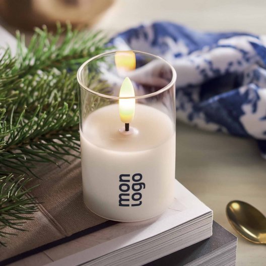 BOUGIE LED PERSONNALISABLE 'LUCI'