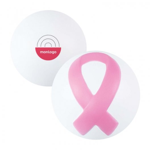 BALLE PERSONNALISEE ANTI STRESS RUBAN 'AYUDAS'