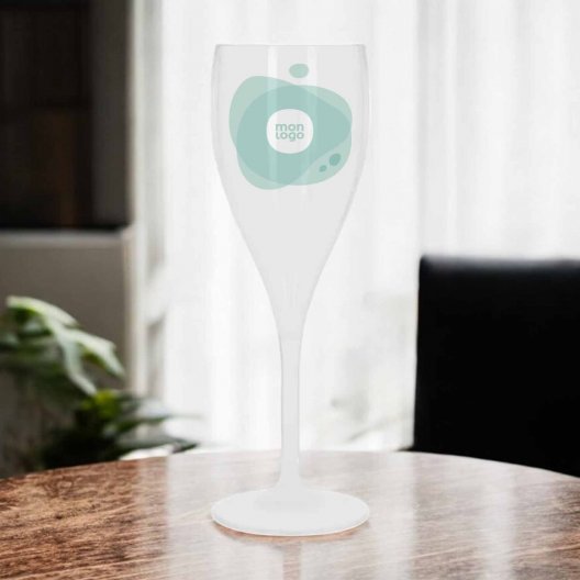 FLUTE A CHAMPAGNE TRITAN® PERSONNALISABLE MIF QUADRI 'SERULI' 16CL 