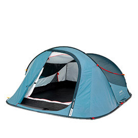 TENTE CAMPING QUECHUA 3 PLACES 2SEC