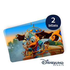 2 BILLETS ADULTE DISNEYLAND