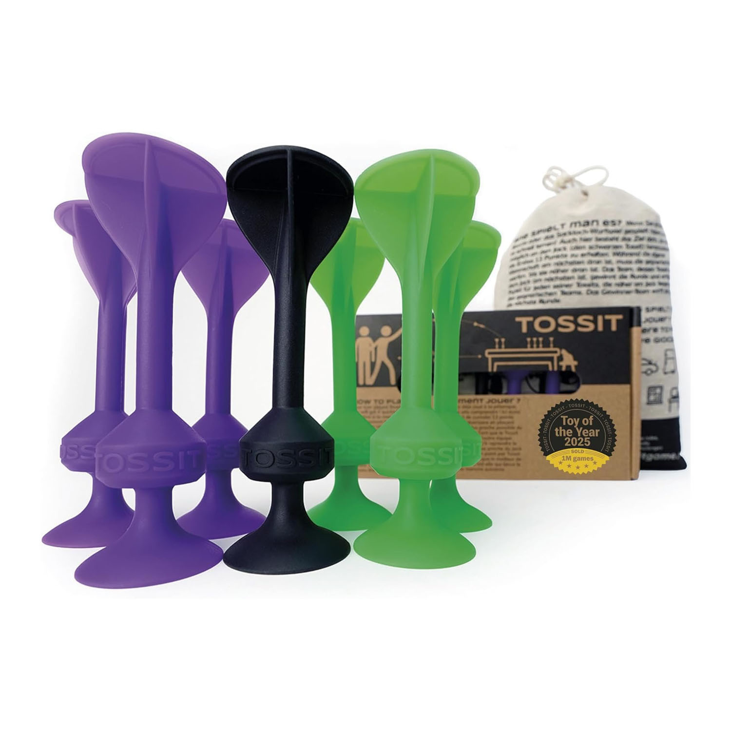 JEU 7 FLECHETTES VENTOUSES