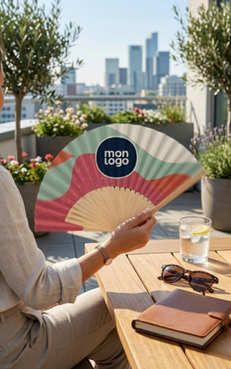 Eventails personnalisés