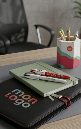 Fournitures de bureau publicitaires