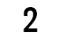 chiffre 2 chiffre 2