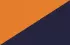 fluo orange/navy fluo orange/navy