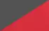gris / rouge gris / rouge