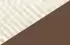 blanc/marron blanc/marron