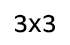 3x3m 3x3m