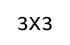 3 x 3 cm 3 x 3 cm