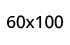 60x100cm