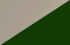 beige/vert
