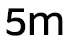 5 mètres