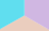 turquoise/lavande/beige