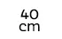 40 cm 40 cm